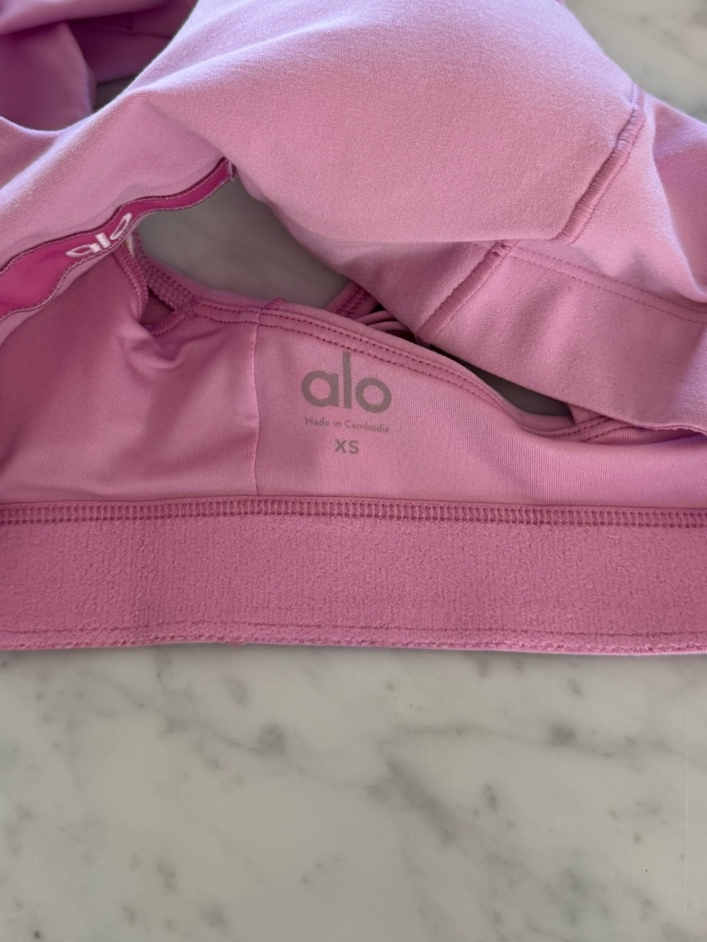 alosoft sincere bra in candy heart pink - Picture 6 of 6